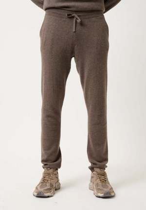 BICHET JOGGING - Träningsbyxor - mottled taupe