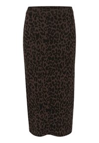 Saint Tropez ZHILASZ  - Uska suknja - chocolate brown leopard