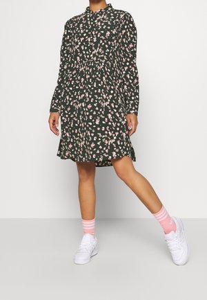 Shirt dress - multi-coloured