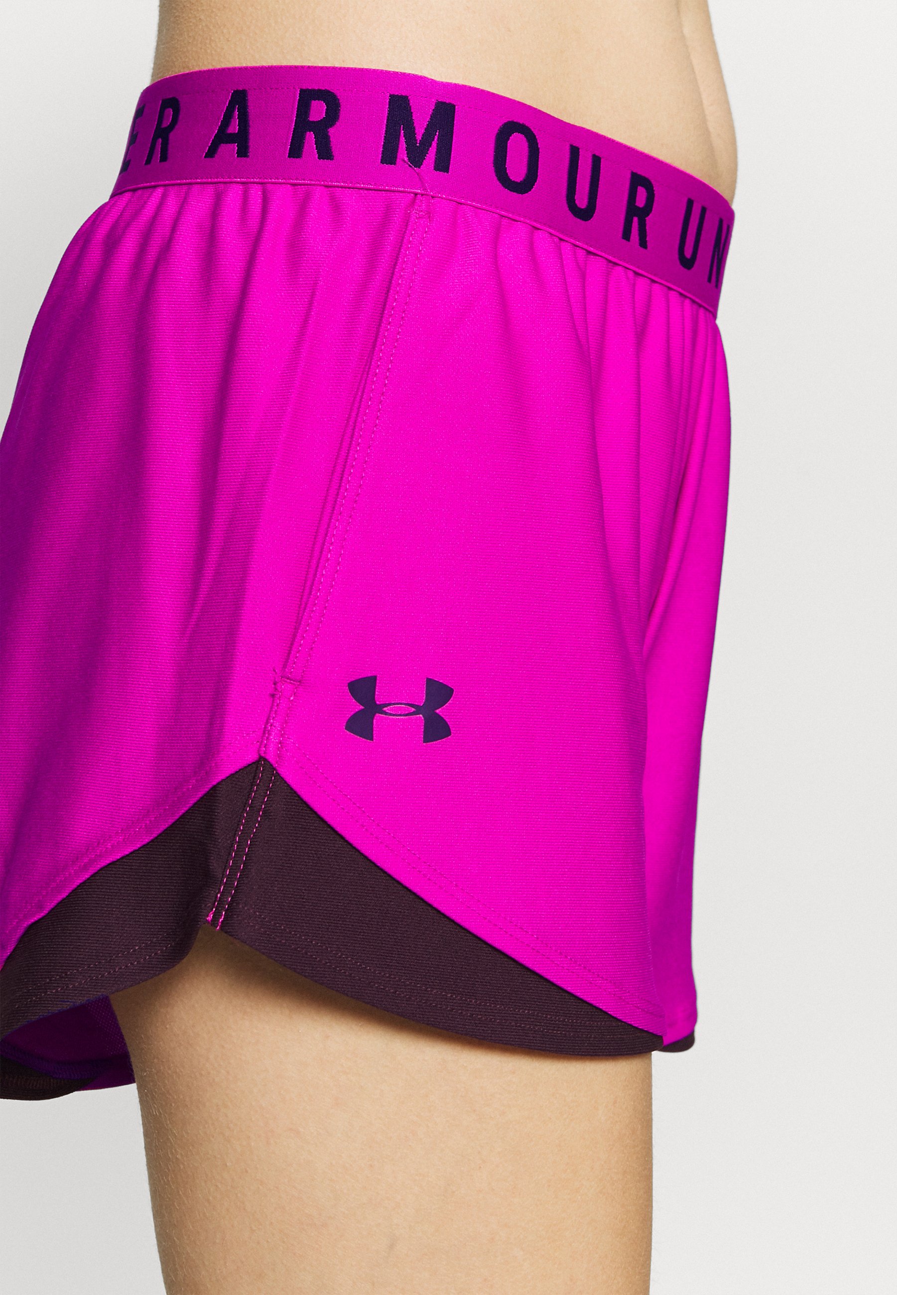 pink under armour shorts