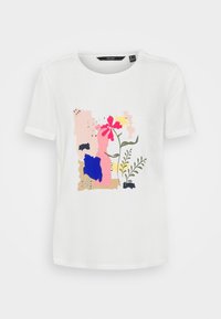 Vero Moda Camiseta estampada - white