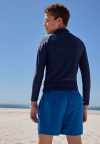 Next NAVY LONG SLEEVE RASH VEST - Védőfelső - blue