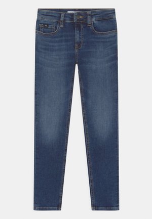 Skinny džíny - dark blue denim