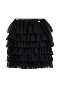 Guess KURZER VOLANT - Trapecinis sijonas - schwarz