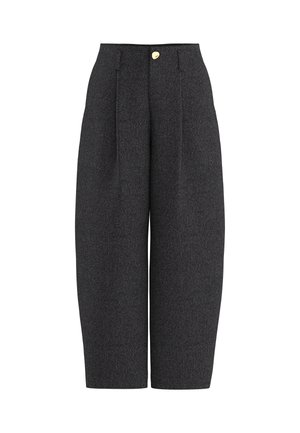 HYPEDROP, BARREL FIT HOSEN HDTIFFANY HW - Bukser - black melange