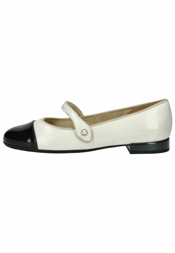 Klassischer Ballerina - blau/marmor