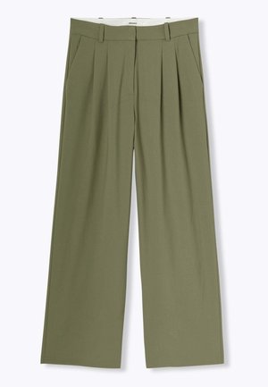 BILLY  LARGE - Pantalon classique - kaki