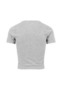 Merchcode FAITH CROPPED  - T-shirt print - grey