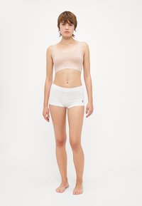 Polo Ralph Lauren GIRL SHORT - Calças - white cloud
