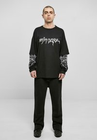 9N1M SENSE GOTH - Bluză cu mânecă lungă - black
