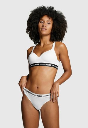 Puma STRING SOFT WEBGUMMIBUND LOGO 6ER PACK - Thong - weiß