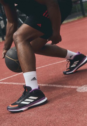 BOUNCE LEGENDS - Scarpe da basket - core black/purple burst/aurora black