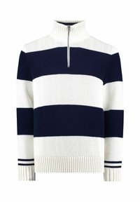 Holebrook SIVERT T-NECK - Pulóver - off white navy