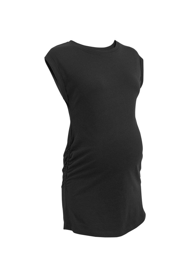 Next MATERNITY RUCHED SIDE T-SHIRT - T-shirts basic - black