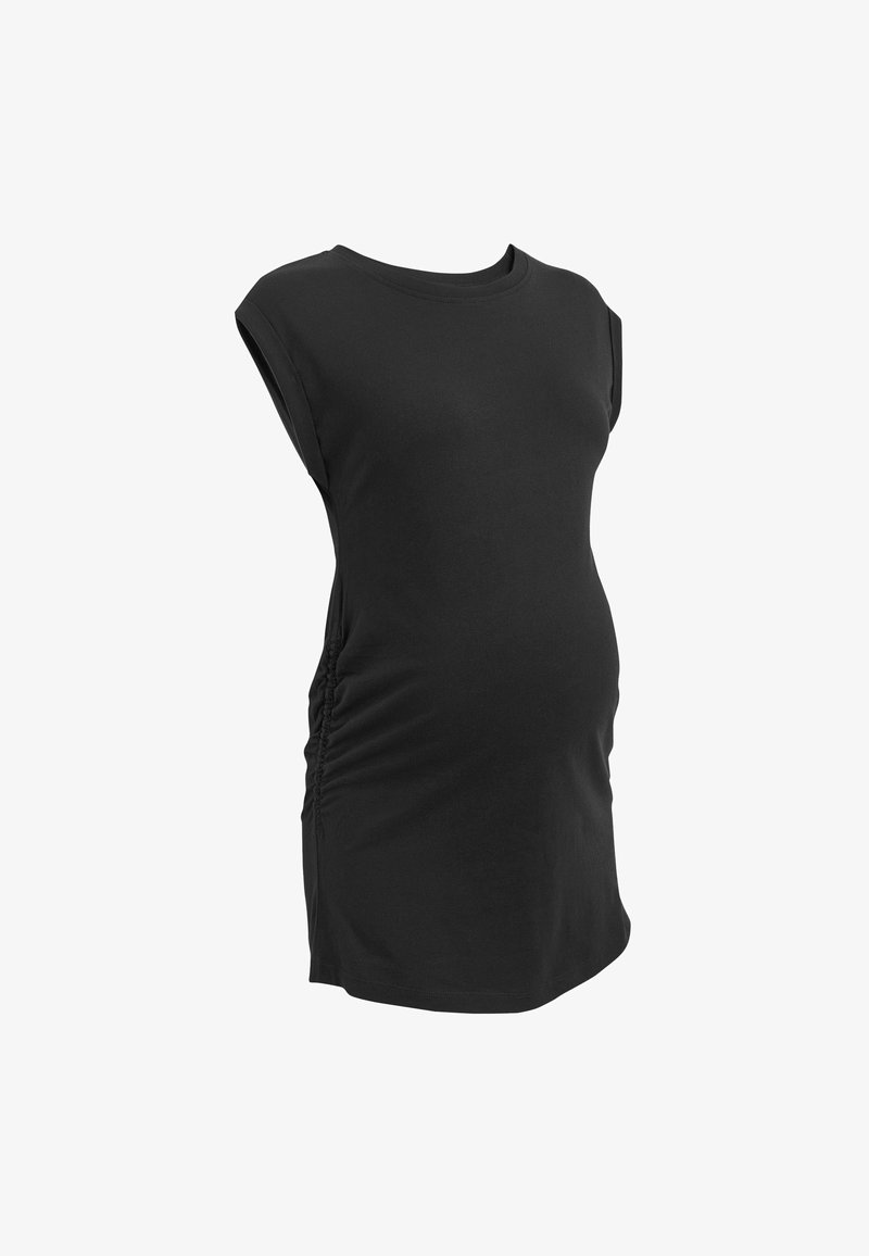 Next MATERNITY RUCHED SIDE T-SHIRT - T-shirts basic - black