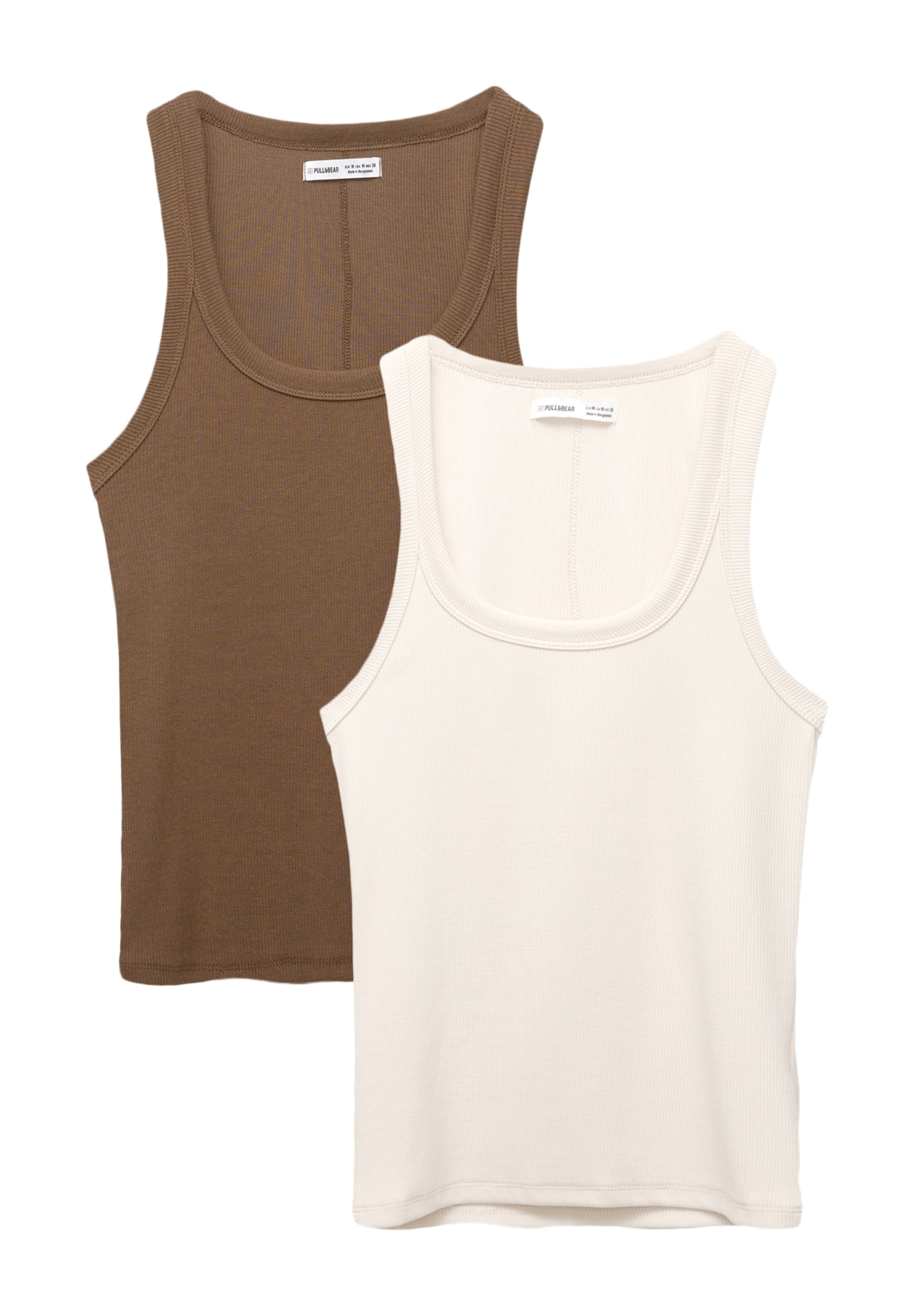 Brown Two-Pack Top