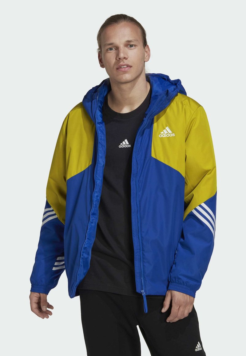 adidas Performance BTS HD JKT - Χειμωνιάτικο μπουφάν - blue