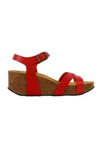PLAKTON COMPENSÉES SO FINAL - Sandali con plateau - rouge
