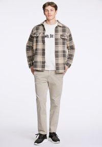 Junk De Luxe CHECKED  - Camicia - black olive