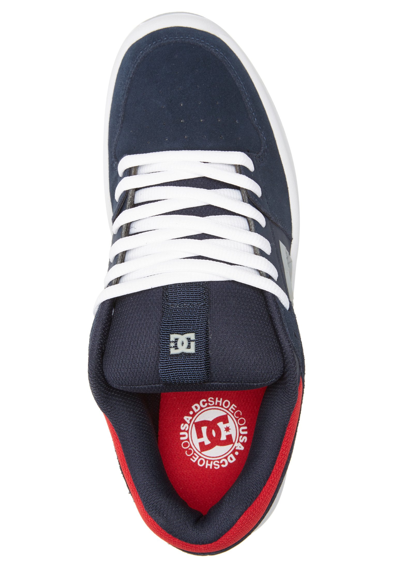 DC Shoes Zapatillas skate - dc navy/ath red/azul - Zalando.es