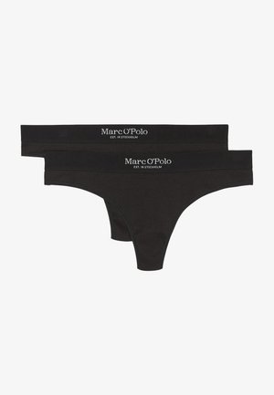 Marc O'Polo ICONIC 2 PACK - Tanga - schwarz