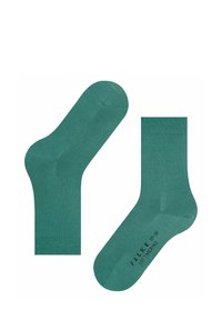 FALKE SOFTMERINO LINE - Socken - fjord