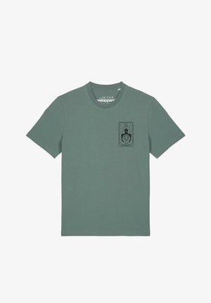 watapparel, TAROT STRENGTH UNISEX - Print T-shirt - green bay