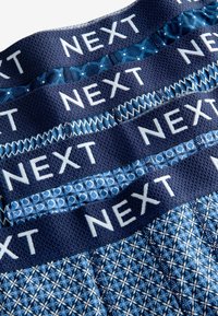 Next PATTERN FOUR PACK - Boxer alsónadrág - blue geo print