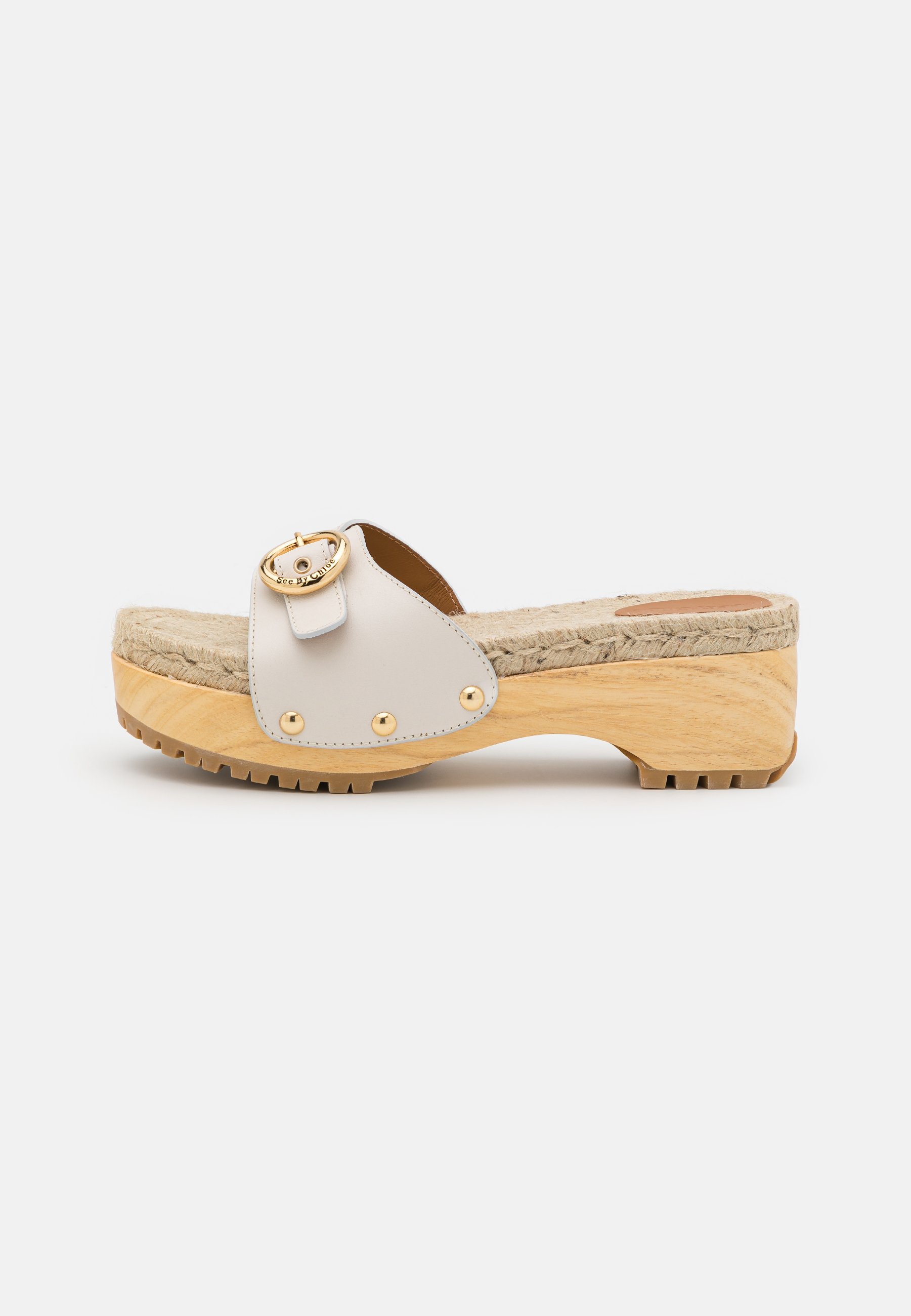 See by Chloé VIVIANE - Zuecos - natural/crema - Zalando.es