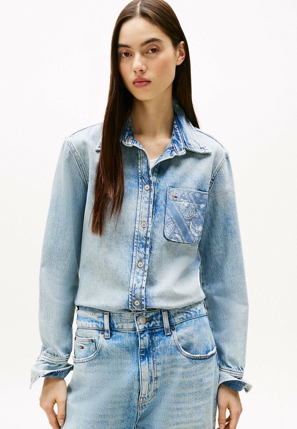 REGULAR - Blouse - denim light