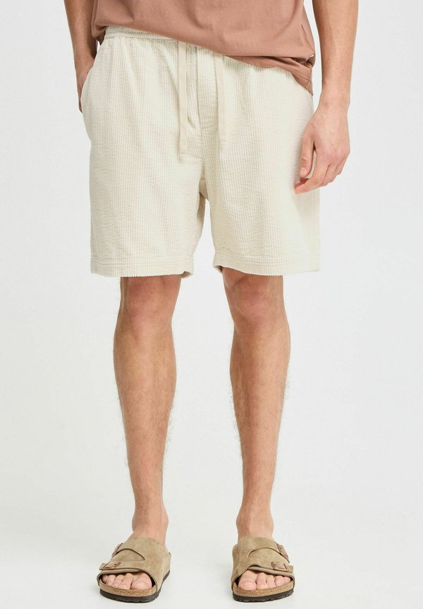SDALANN STRAIGHT FIT - Shorts - oatmeal