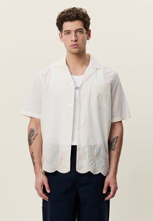 Les Deux BORDER EMBROIDERY - Hemd - ivory