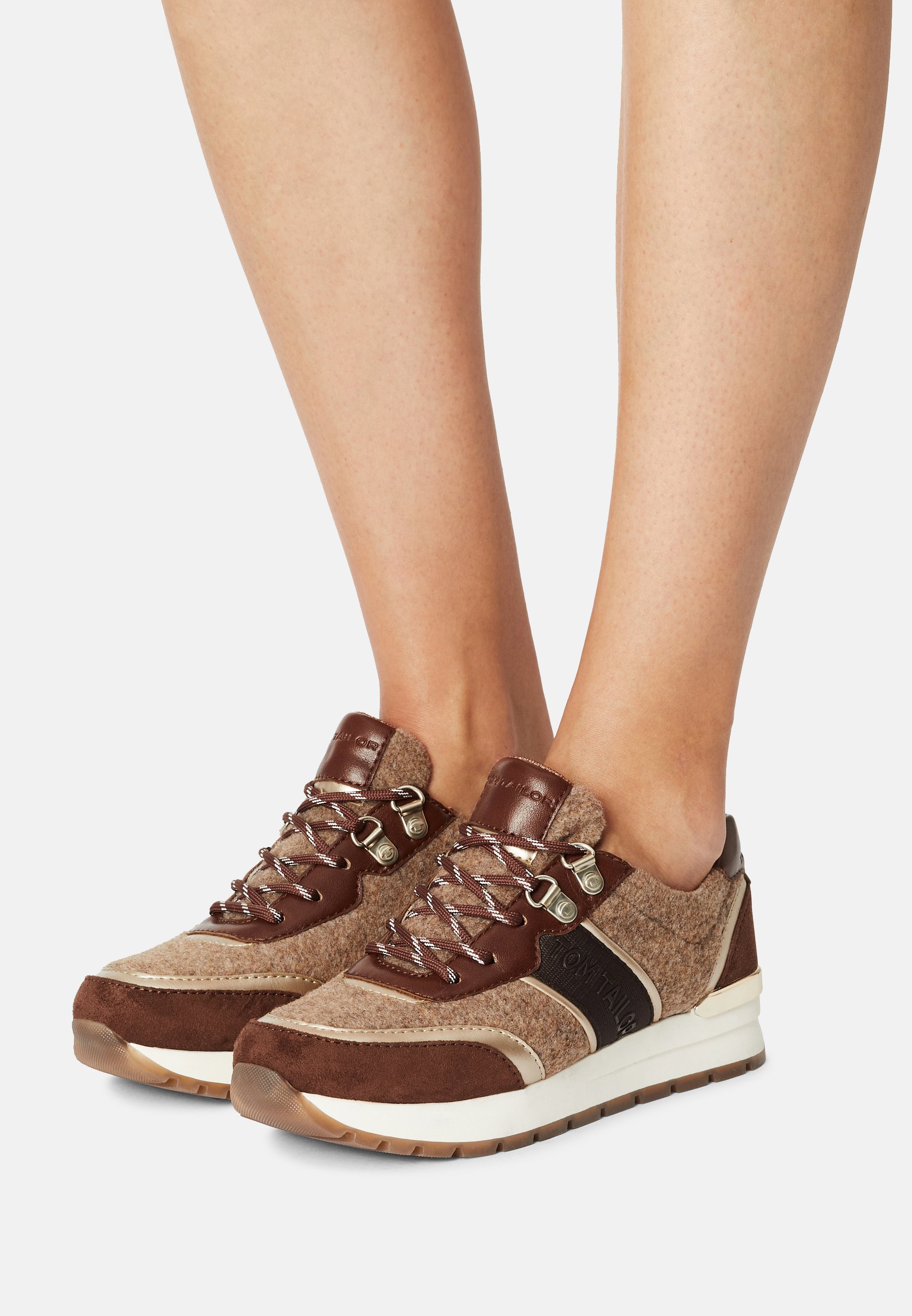 TOM TAILOR Sneakers laag - brown/bruin - Zalando.nl