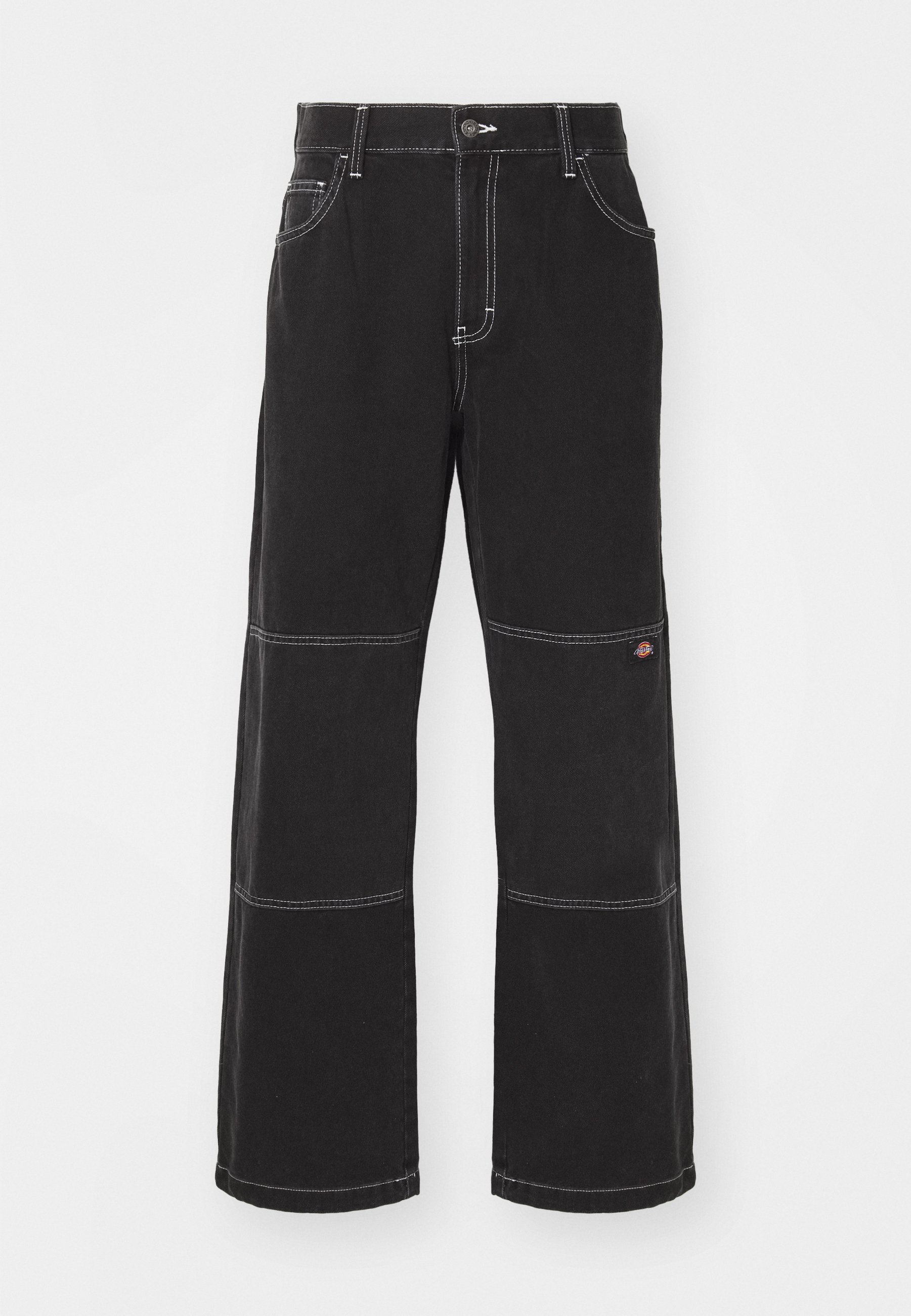 Dickies DOUBLE KNEE - Workwear Jeans - black denim - Zalando.co.uk