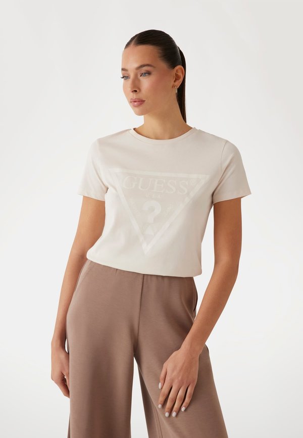 ADELE SS CN  - T-Shirt print - weiß