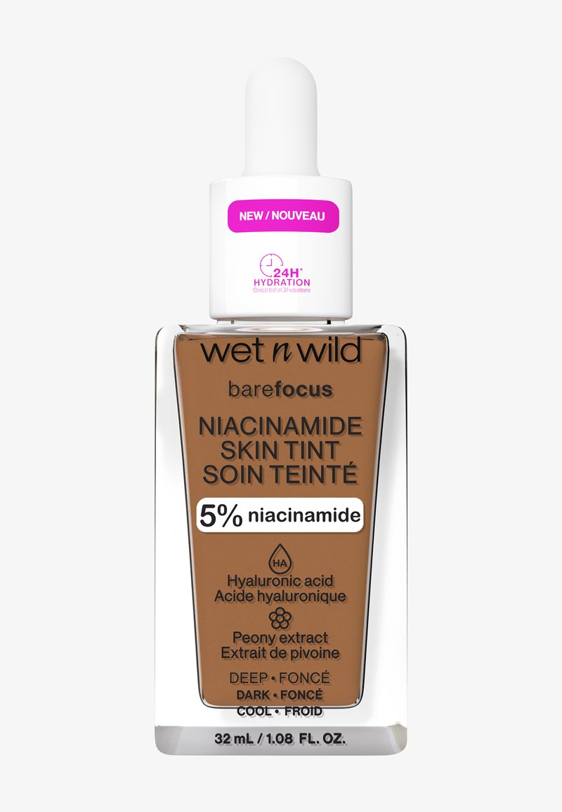 WET N WILD - BARE FOCUS NIACINAMIDE SKIN TINT - Tinted moisturiser - deep, Enlarge