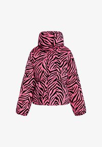 Unselected, pink zebra