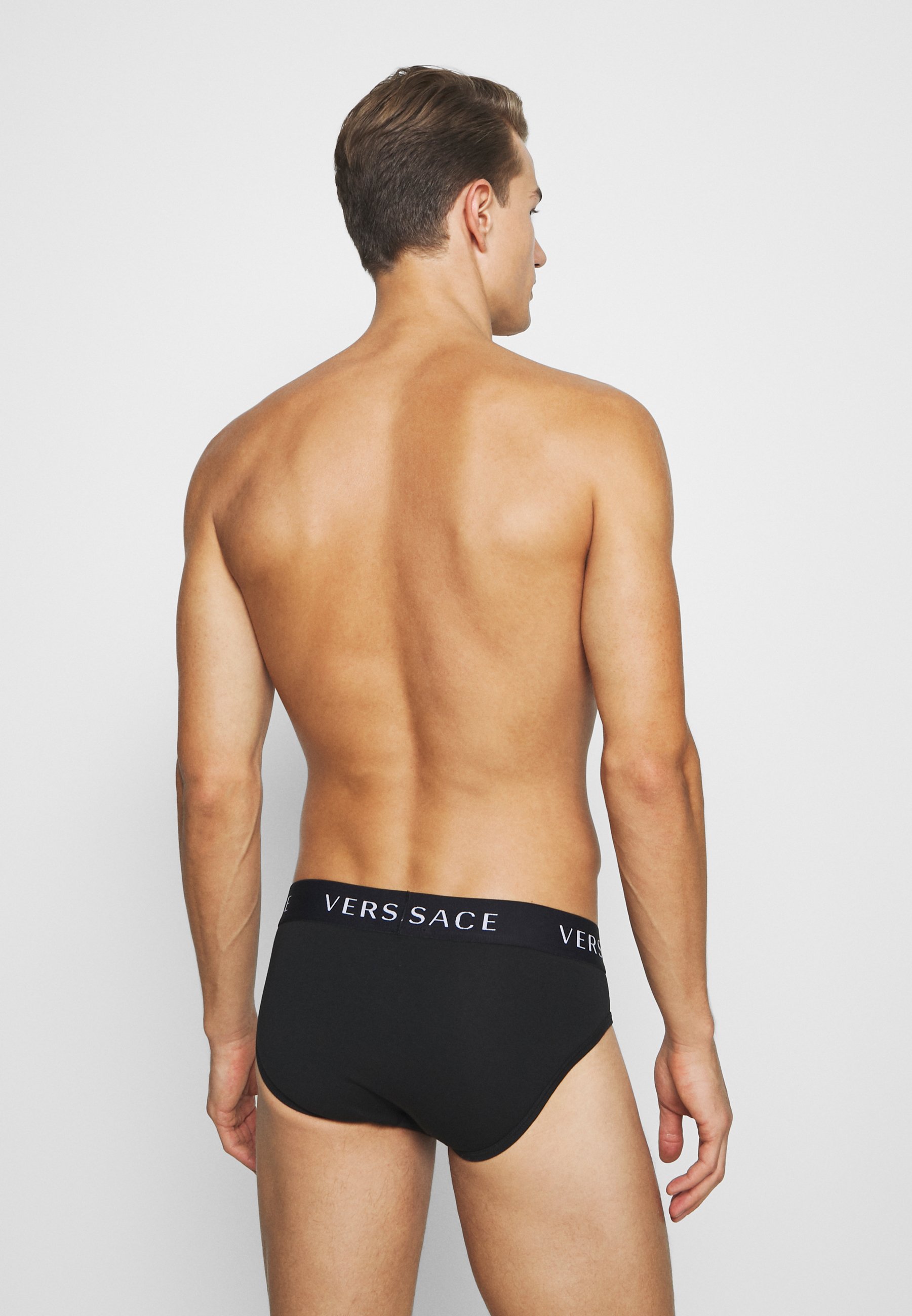 Versace BASSO INTIMO UOMO 3 PACK - Slip - nero - Zalando.it
