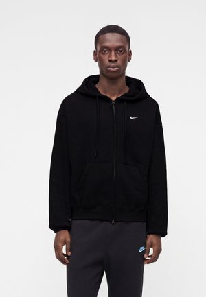 Nike Sportswear, Суитшърт с цип - total black/sail