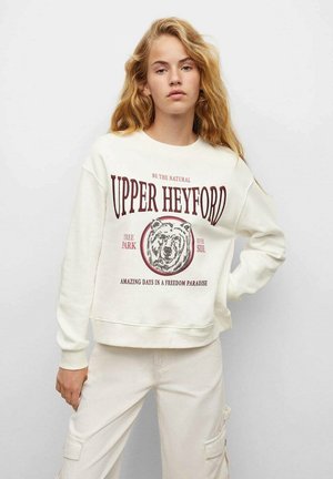 UPPER - Sweatshirt - cremeweiß