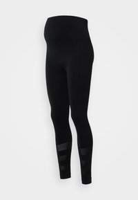 MATERNITY SEAMLESS - Legging (type pantalon) - black
