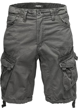 BERMUDA MIT TASCHEN DESIGN - Shorts - dunkelgrau