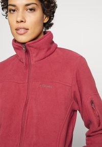 Columbia FAST TREK - Casaco polar - marsala red