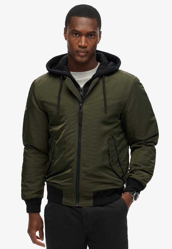 MILITARY HOODED MA1  - Übergangsjacke - surplus goods olive