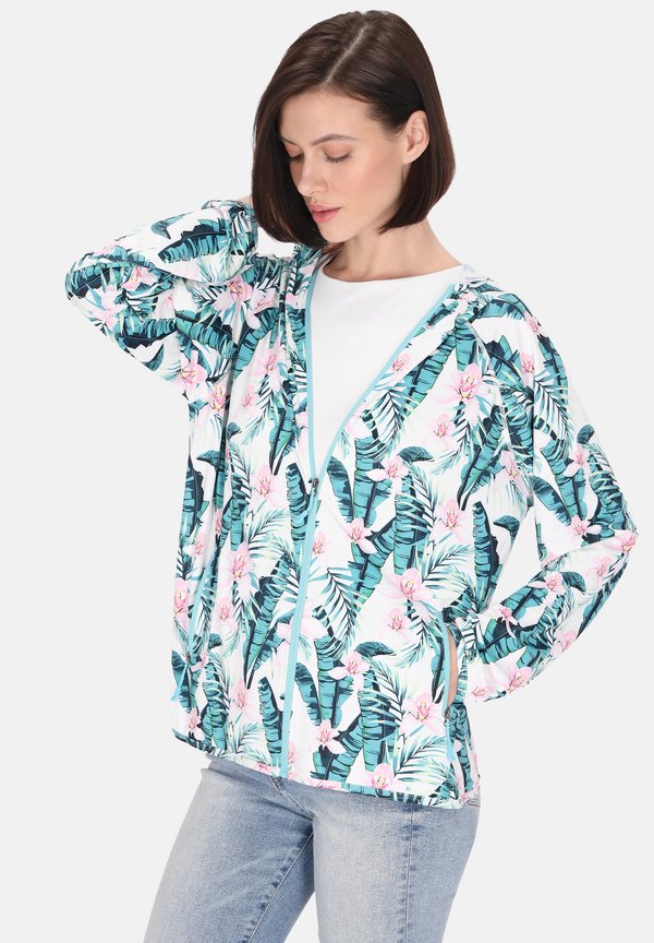 Leichte Jacke - cream multicolor