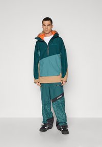 Adidas Terrex ANORAK - Skijakke - preloved teal/aurora ivy