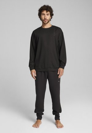 STUDIO FOUNDATION CREWNECK - Langarmshirt - black