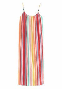Next - REGULAR FIT TEXTURED BEADED - Maxikleid - multi stripe Thumbnail-Bild 1
