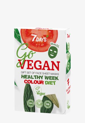 7days GOVEGAN GIFT SET HEALTHY WEEK COLOR DIET GO VEGAN - Skincare Set