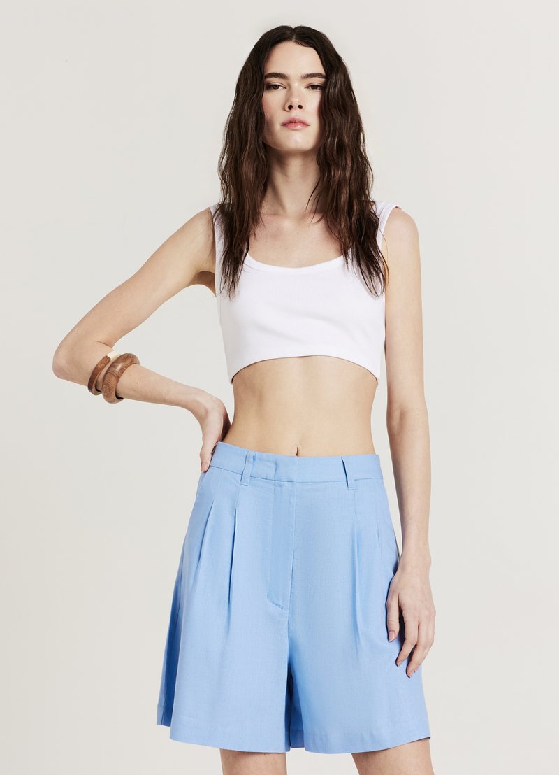 Calliope Shorts - celeste